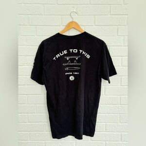black volcom skate tee!